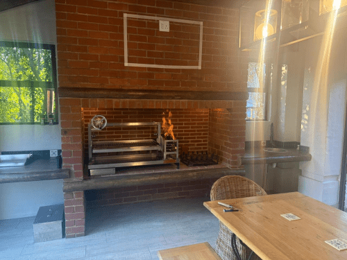Stainless Parilla grill